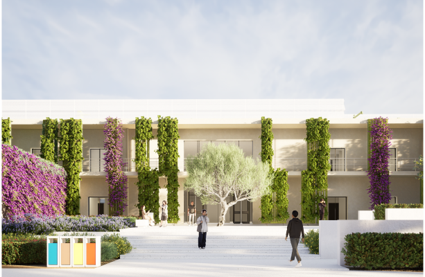 Athletes Dorms Entrance