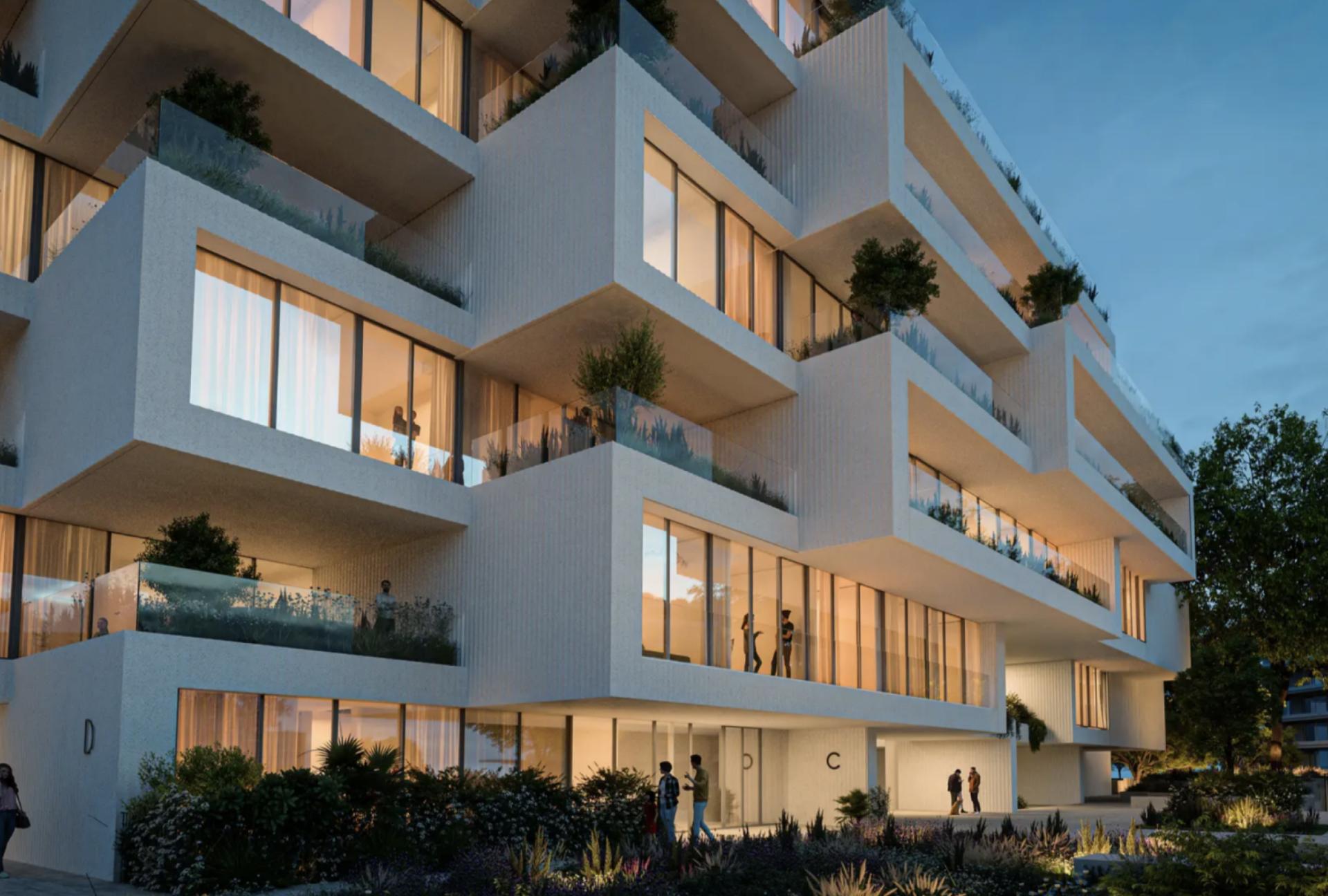 πρόσοψη κτιρίου του park rise