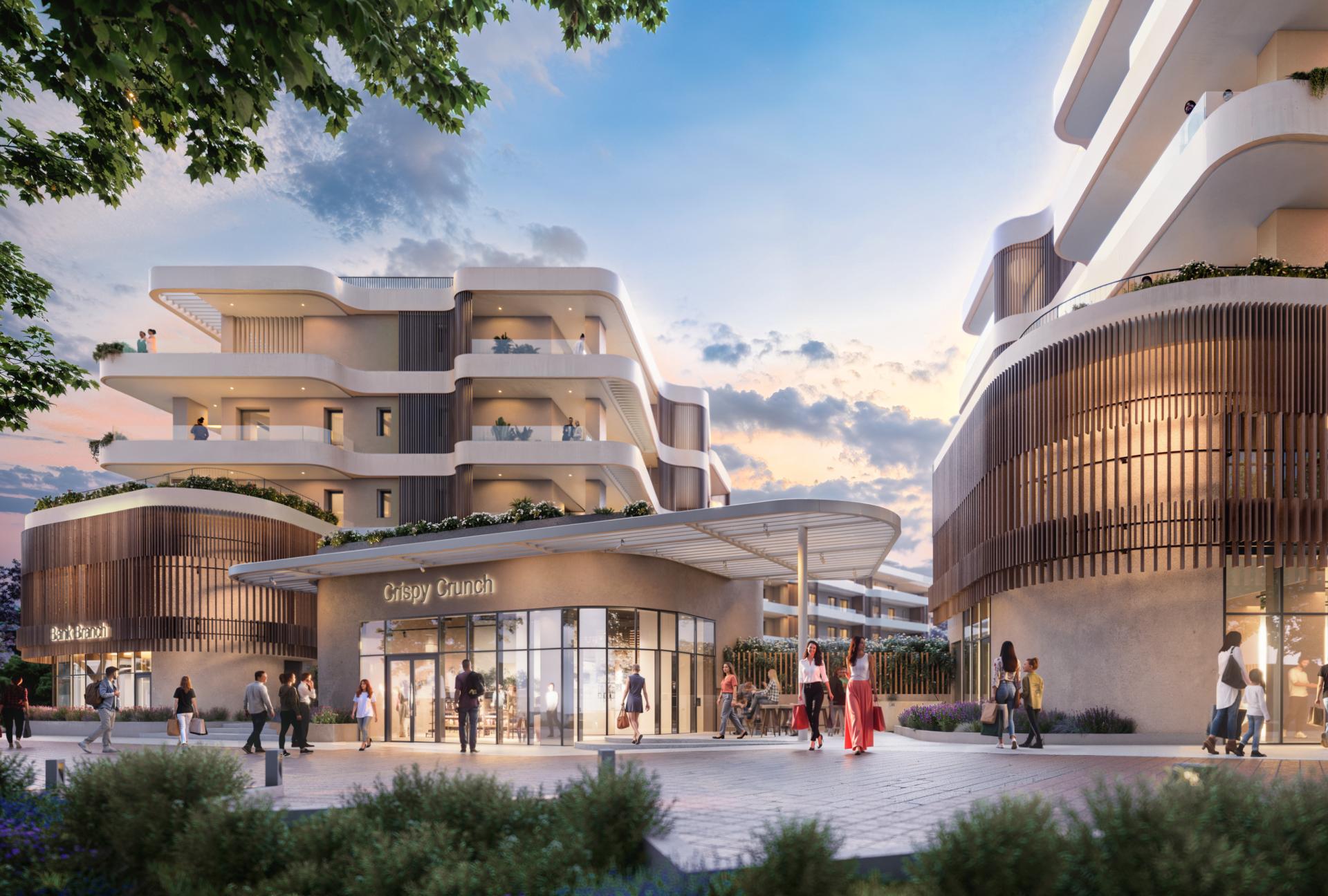 sunset groves panoramic view