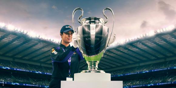 FedEx & UEFA Champions League Trophy 