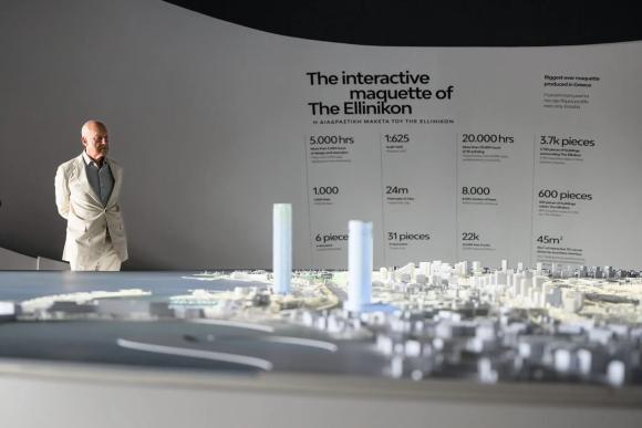 Ο διεθνώς αναγνωρισμένος αρχιτέκτονας Λόρδος Νόρμαν Φόστερ στο Ελληνικό 