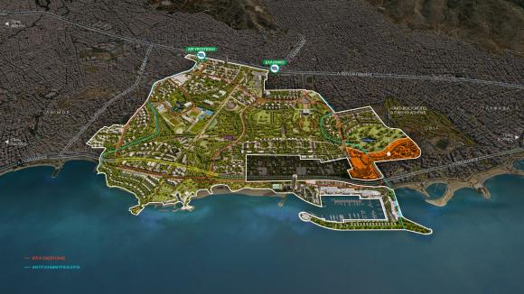 Integrated Resort Complex map