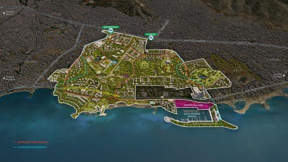 Riviera Galleria map